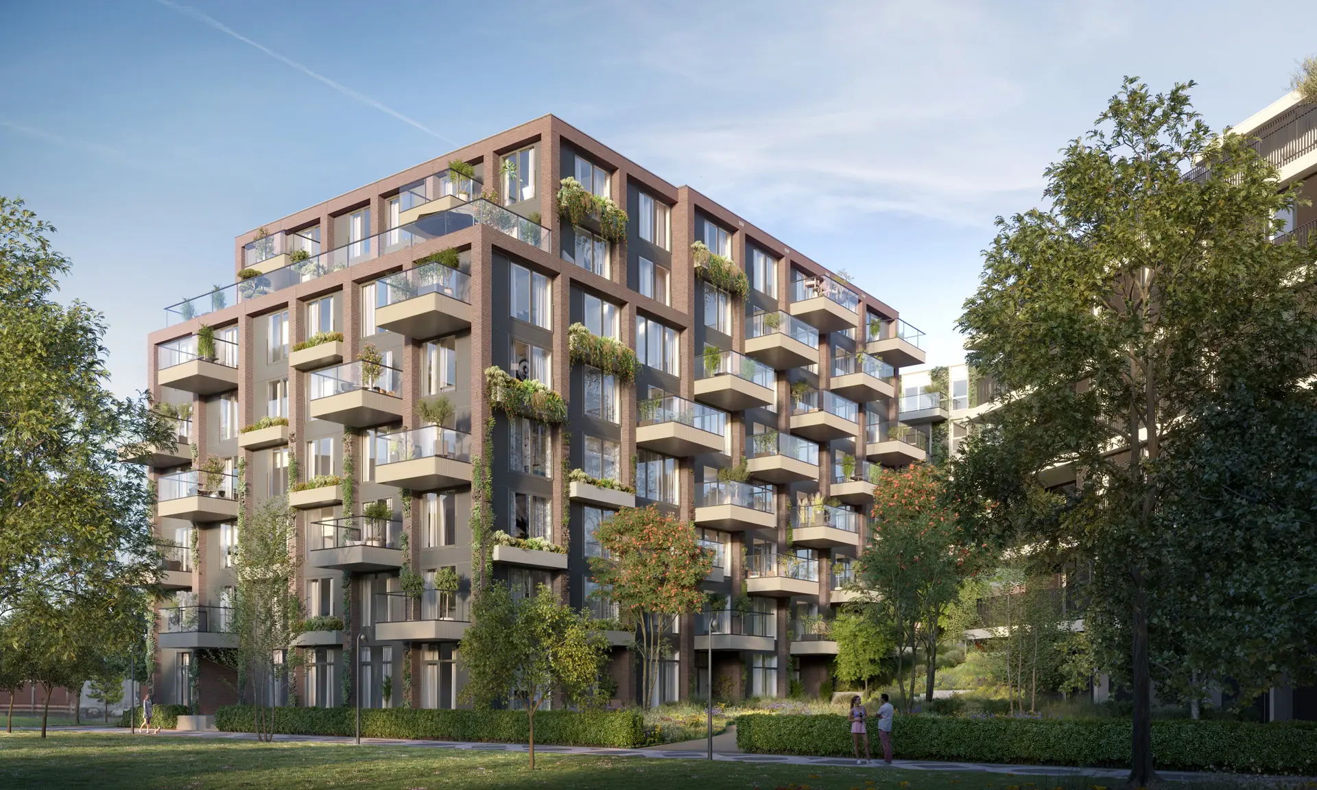 Project Carmen: Perronlaan 124 t/m 236 te Cartesius Utrecht